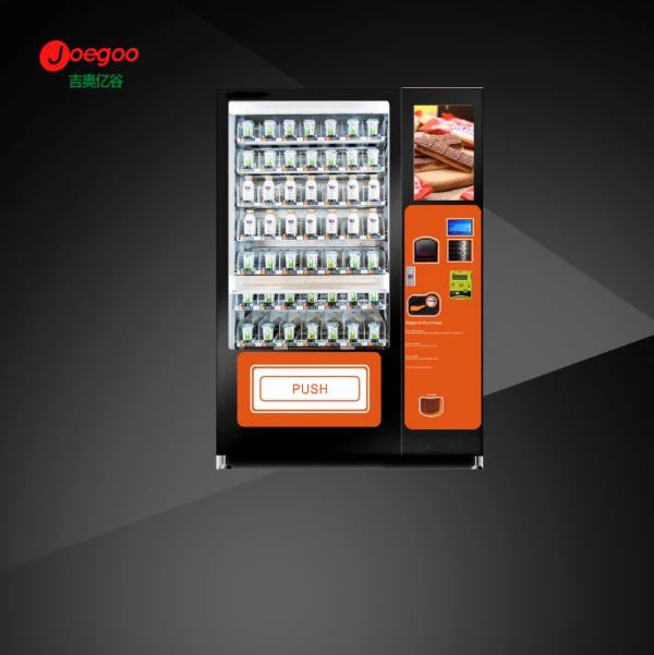 Lift touchscreen automaat