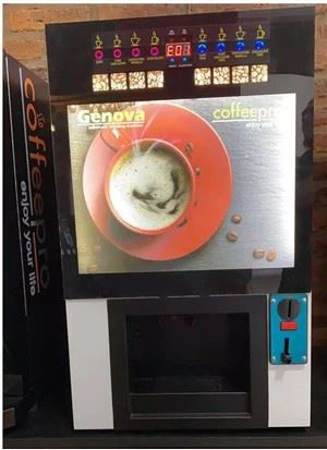 Hot Sale Vending Machine Koffie muntstuk bediend