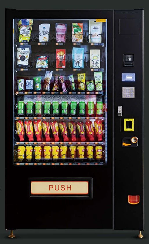 Combo Vending Machine With Card Reader